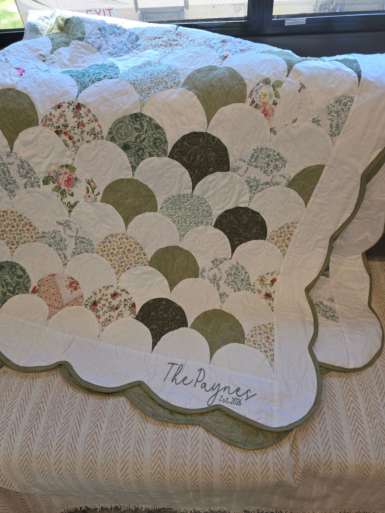 Custom Quilt | Personalized | Embroidery Available